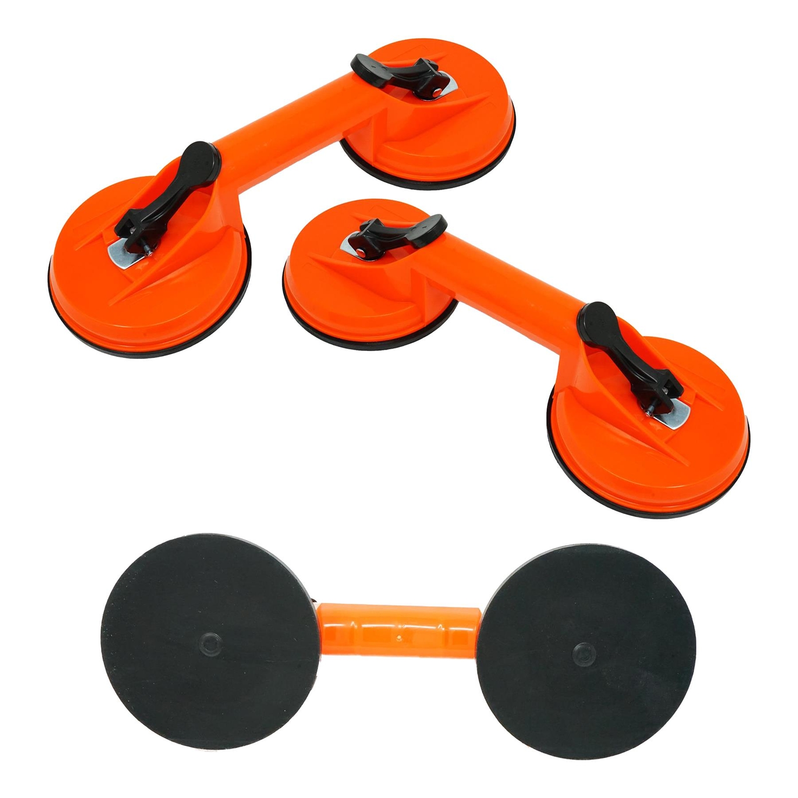 Dual Suction Cup Pad Lifter 70kg Sucker Plate Glass tile Mirror Lifter