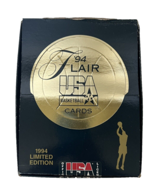 94 flair usa basketball cards limited edition 1994 1994/95 Fleer Flair USA Basketball Box (24/10) – Baseball Card Exchange main image 0