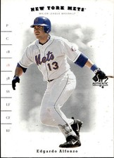 2001 SP Authentic #74 Edgardo Alfonzo Baseball Card