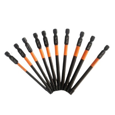 Efficient 14 Inch Hex Head Drill Bit with Magnetic T10T40 Screwdriver Bits