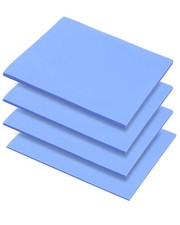 Silicone Thermal Pad 100x100mm 0.5mm 1.0mm 1.5mm 2.0mm Blue 6W/mK for Computer C