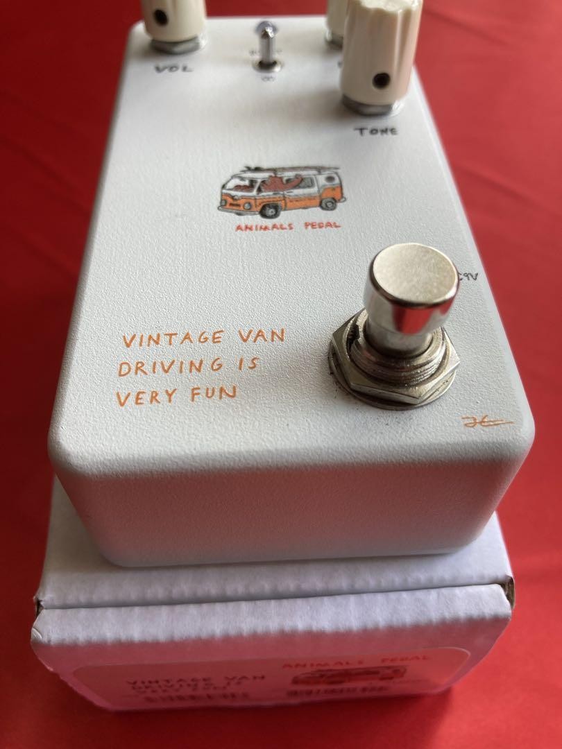 Animals Pedal Vintage Van Overdrive Guitar Effect Pedal