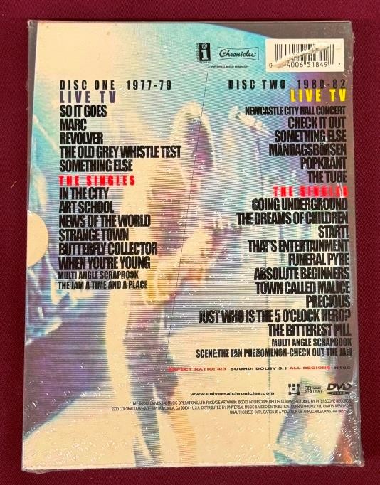 The Jam - The Complete Jam (DVD, 2002, 2-Disc Set) for sale online