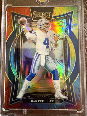 Panini 2024 Select Dak Prescott Cowboys Concourse Prizm #38 Serial #/25