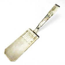Wundersch&ouml;ner Art Deco Tortenheber Alpacca Versilbert 20er Jahre Bauhaus &Auml;ra