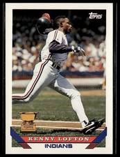 Kenny Lofton *ALL STAR ROOKIE CARD* (ASR) 1993 Topps #331. rookie card picture