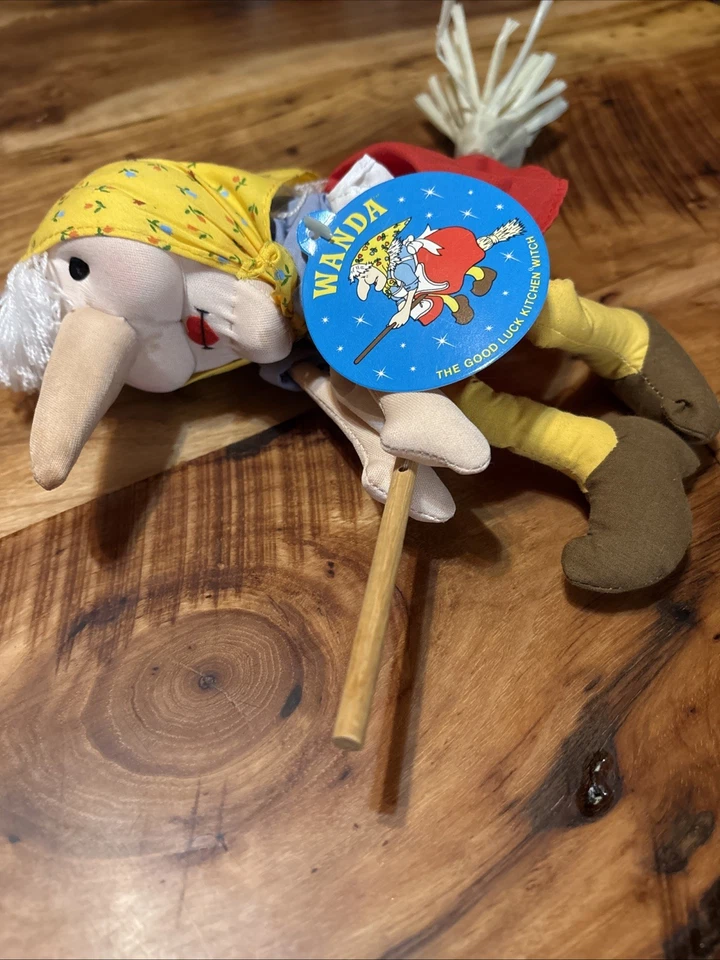 Peluche RUSS Wanda La Buena Suerte Bruja Cocina / NUEVO De Colección Halloween Foto 2 de 4