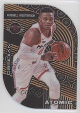 2019 Panini Obsidian Atomic Electric Etch Orange 31/35 Russell Westbrook #27 hs9