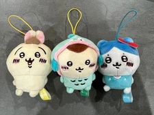 Chiikawa x Sanrio Characters Mascot Set Hello Kitty Usagi Pompompurin New