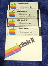   Apple II Apple Pascal Diskware Floppy Disk Lot 4 Vintage Authentic 1979
