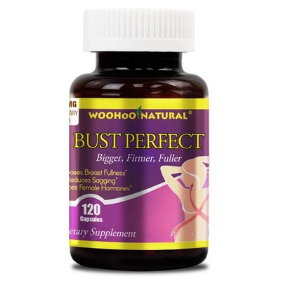 WooHoo Bust Perfect 120 Capsules, Clearance for Best By 10/2026
