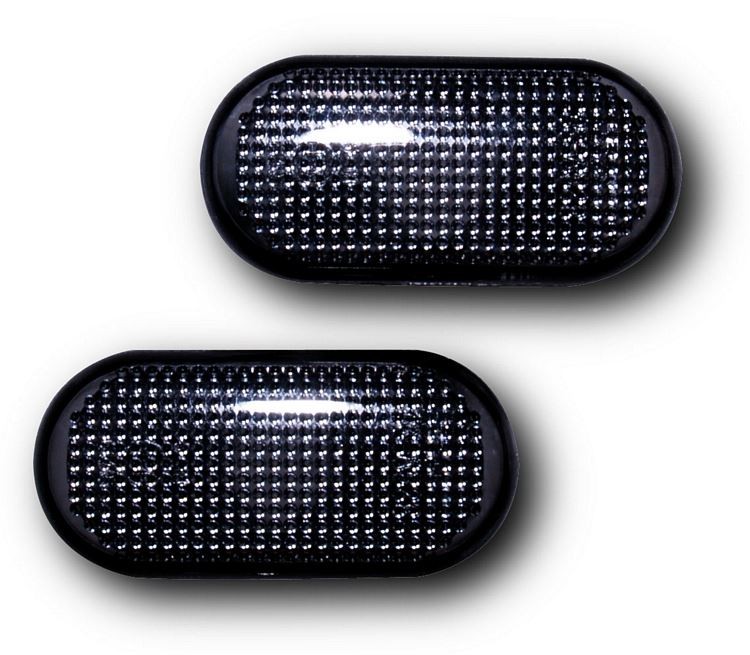 Black side repeaters to fit NISSAN MICRA NOTE QASHQAI NAVARA PATHFINDER 350Z