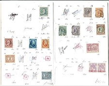 Netherlands  Club book priced in 1996 at £190 incl fu imperf milky blue 5c