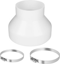 ‎CTDMJ 150Mm to 100Mm Reducer, Ducting Reducer 6 to 4 Inch Duct Pipe Reduction C