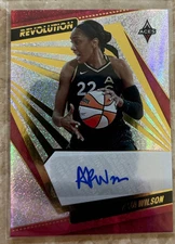 2022 Panini Revolution WNBA - Autographs #AG-AJW A'ja Wilson (AU)