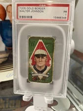 1911 T205 Walter Johnson PSA 1