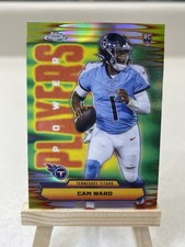 2025 Topps Chrome - Cam Ward #PP-8 Power Players Refractor (RC)