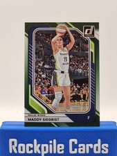2026 Panini Donruss WNBA - Maddy Siegrist #64 Green Shimmer