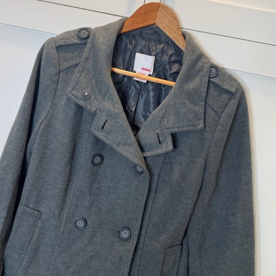 Chaquetón Bongo Carbón Doble Pecho Y2K Mediano Foto 2 de 4