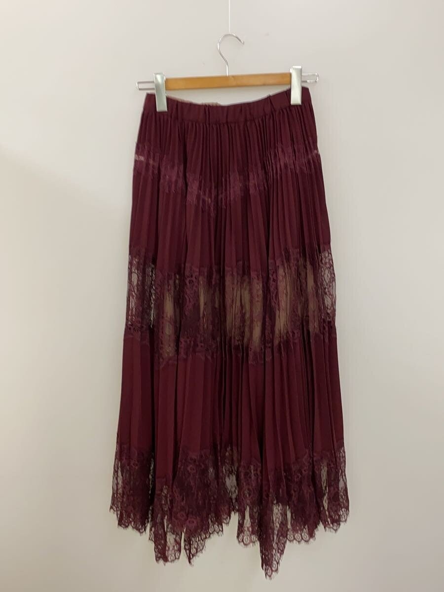 AMERI Long Skirt M Polyester RED 02020930360 - image 2