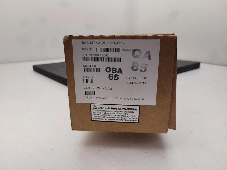 King Slide RAIL KIT,4U106/4U100, PKG PFRUKP50-01 Asm, Rail Kit, Cobra+ Exos E - Image 4 of 4