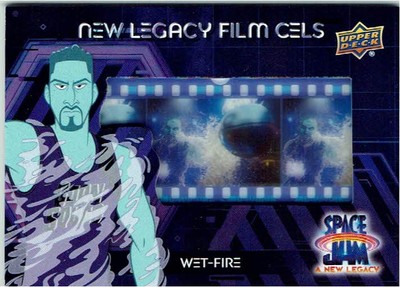 Space Jam A New Legacy Film Cels Manufactured Relic Tier 3 FC-22 Wet-Fire