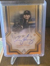 2023 Topps Five Star Tommy Henry Rookie Auto RC #FSA-TH Diamondbacks 4/10