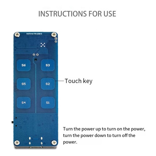 5 Tasten Air Flying Mouse Marineblau PCB Multimedia-Tasten Funktionsmodul M6Y7 - Bild 8 von 9