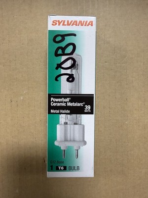 Sylvania Powerball Ceramic Metalarc Metal Halide T6 Bulb, G12 Base