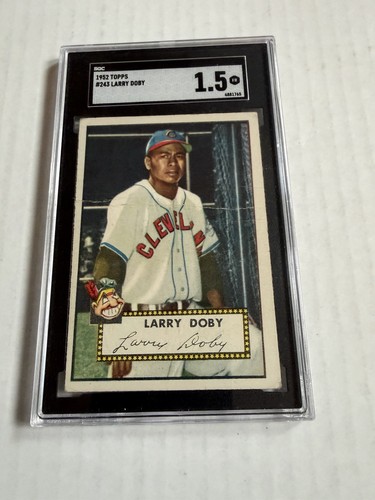 1952 Topps Larry Doby #243 card