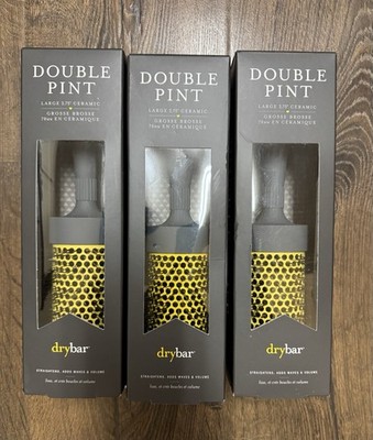 Lot of 3 Drybar Double Pint Large 2.75  Ceramic Round Brushes NEW NIB