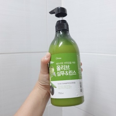 ORIOX Olive Shampoo & Rinse 750ml Multi Hair Care Damaged Hair Korean Hair Care