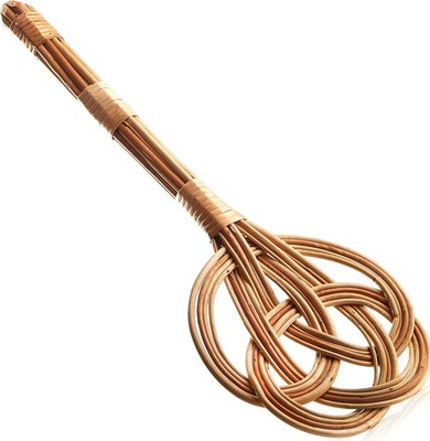 Carpet and Rug Beater, Rattan 2'' x 1'11'' (Rectangular, Irregular), Copper 