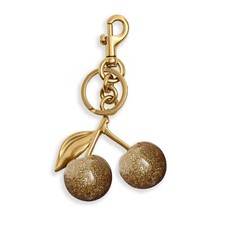 Cherry Bag Charm, Keychain, Purse Accessory, Handbag Decoration, Gifts for Women