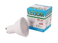 3X GU10 Led Leuchtmittel 7W 4000K 230V 581Lm, Neutralweiß, Ledom