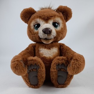FurReal Cubby The Curious Bear Plush Soft Toy Electronic Interactive (#H1/04)