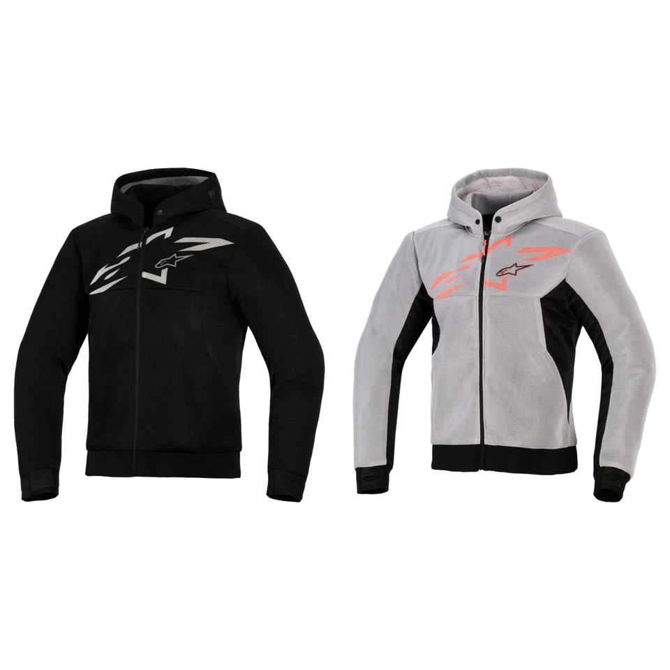 Alpinestars - Motorrad Herren Hoodie - Chrome Superairflow - luftig, leicht - Bild 1 von 1