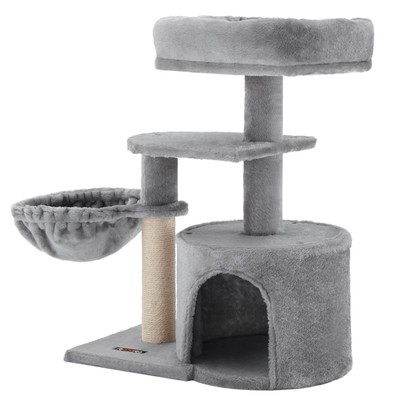 Cat Tree, Small Cat Tower, Cat Condo, Kitten Activity Center with Scratching ...