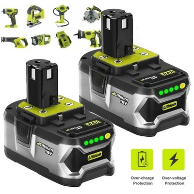 18V 5,0Ah Original Akku für RYOBI One+ Plus Lithium RB18L50 P108 P104 Batterie