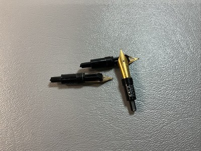 Osmiroid 22 Kt gold Rolatip Extra Fine ''Wing'' Nib, fits Esterbrooks UK. (S1000)