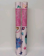Image of 2x DISNEY PRINCESS WALLPAPER ROLL PINK GRAHAM & BROWN 10.5m x 0.52m Batch No.004