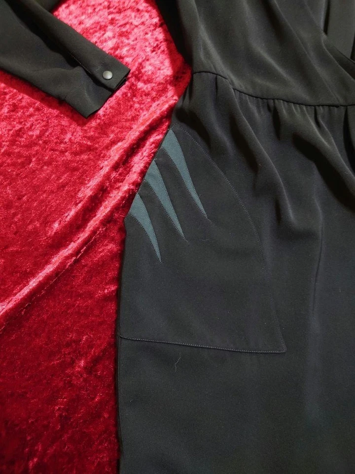 Винтажный Thierry Mugler платье архив редкая хорошее состояние размер 7AR/S сделано в Японии-- - Изображение 2 из 4