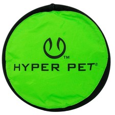 Hyper Pet 9-Inch Flippy Flopper Flying Disc Dog Toys Green