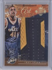 2015-16 Panini Court Kings Art Nouveau Jerseys Numbers Prime 1/25 Trey Lyles 3d3