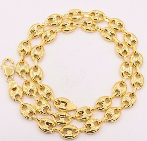 Collier Plaqué Or Jaune - Chaîne Fine Avec Pendentif Cercle évidé - 36-40 Cm