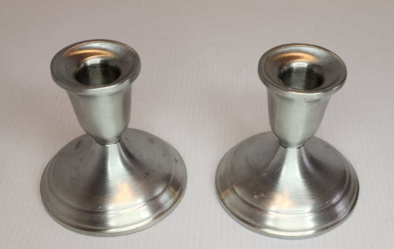 7666 Set Of 2. 3-1/4" W & 3-1/4" Tall.