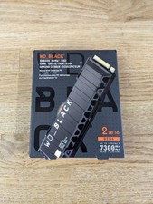 WD Black SN850X 2TB NVMe SSD M.2 2280 PCIe Gen4 Heatsink PS5 PC Brand New