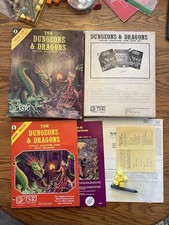 Dungeons & Dragons Basic Set 1011 W/ Dice & C...
