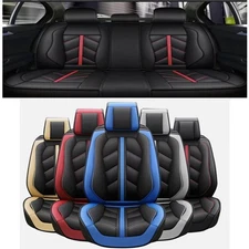 For Toyota Tacoma Car Seat Cover Full Set Leather 5-Seats Front Rear Vbujwdznprx