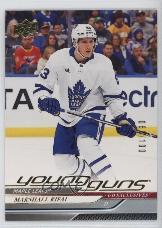 2024 Upper Deck Series 1 Young Guns Exclusives 66/100 Marshall Rifai #237 1s3n